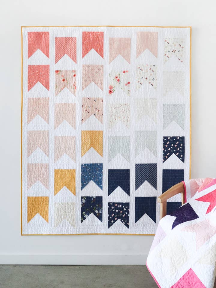 Bookmarks Quilt Pattern for wholesale by Cotton and Joy