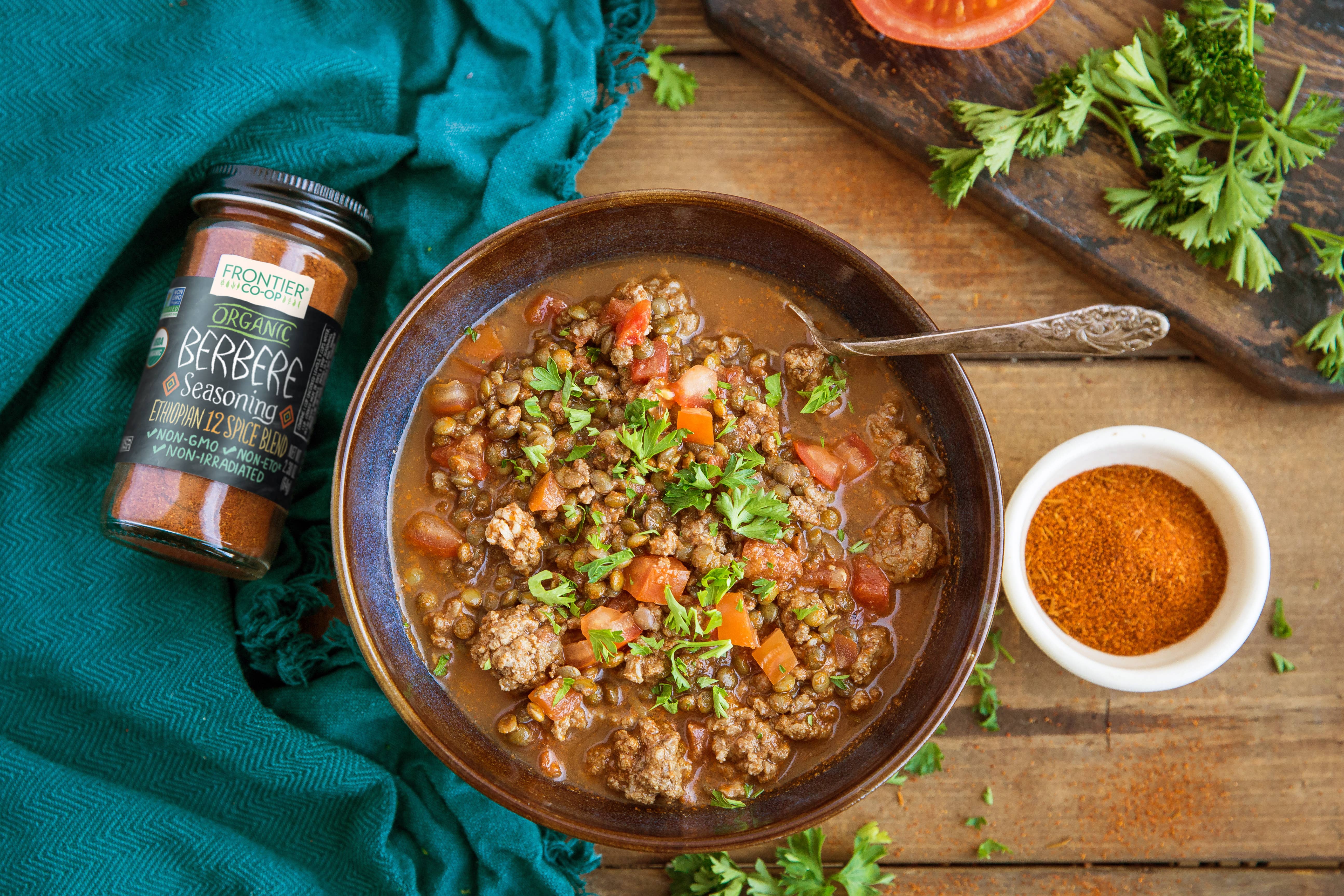 Frontier Co-op - Wholesale Dried Spice - Frontier Co-op Berbere Seasoning, Certified Organic4