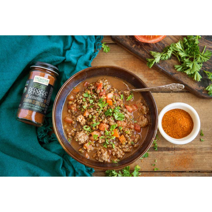 Frontier Co-op - Wholesale Dried Spice - Frontier Co-op Berbere Seasoning, Certified Organic4