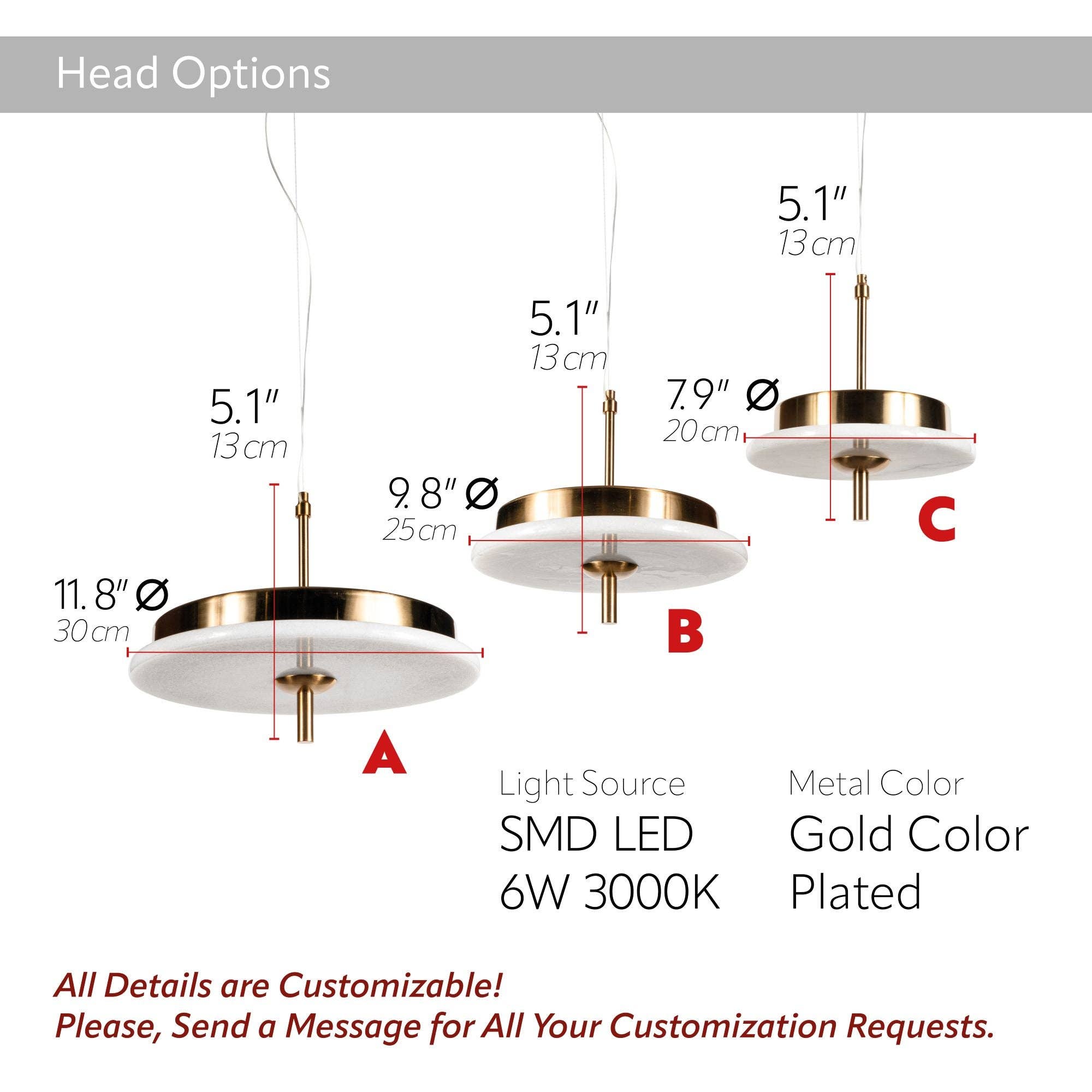 Eclipse Lighting - Wholesale Chandelier/Hanging Light - Luxury Marble LED Pendant Light for Dining Table & Kitchen Island – Custom Brass Fixture, Natural Stone Disc Chandelier, Alabaster Marble4
