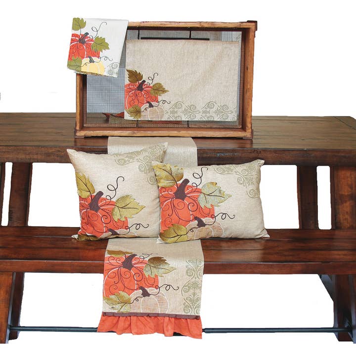 Beige Pumpkin 16x22 Towel for wholesale on Faire1