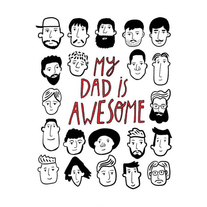 NLSS33 - AWESOME DAD for wholesale by Nelson Line