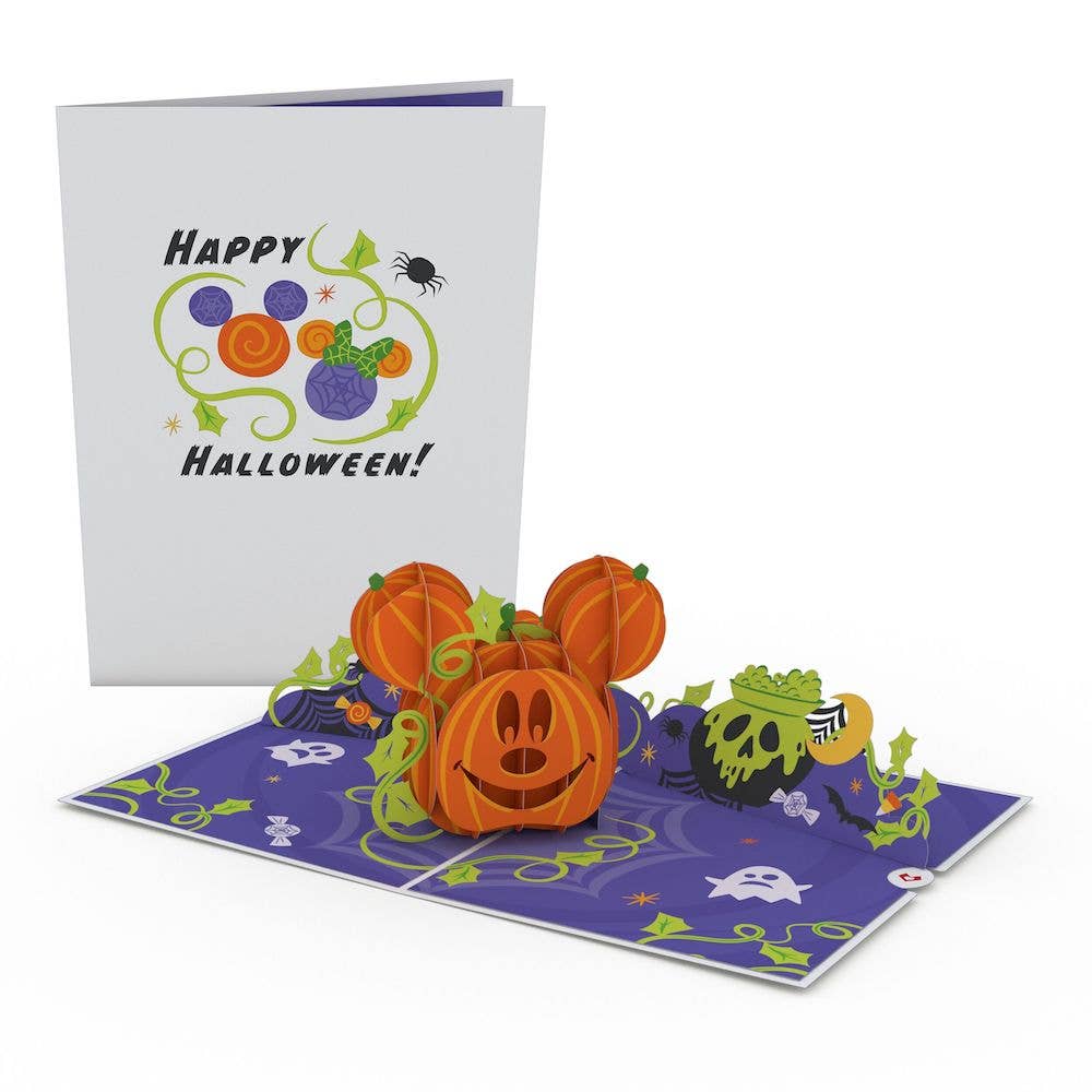 Lovepop Cards - Wholesale Halloween Card - Disney's Mickey Mouse Happy Halloween 5''x7'' Card5