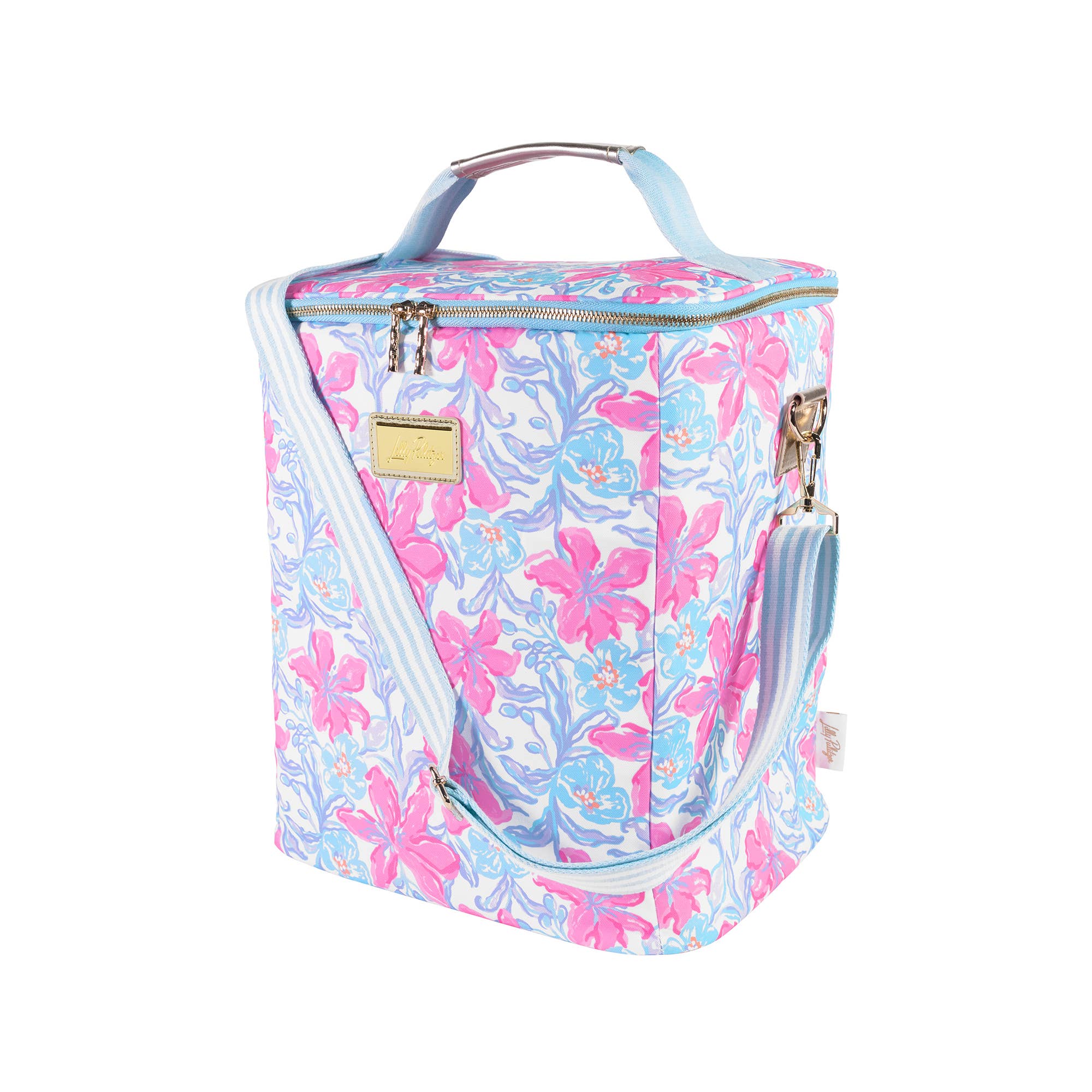 Lilly Pulitzer by Lifeguard Press - Wholesale Cooler/Cooler Bag - Wine Carrier, Beachside Haven1