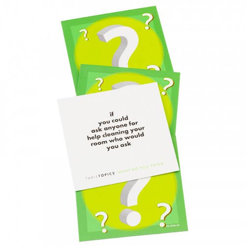 TableTopics - Wholesale Card Game - TABLETOPICS WHAT DO YOU THINK - Conversation Starter Cards2