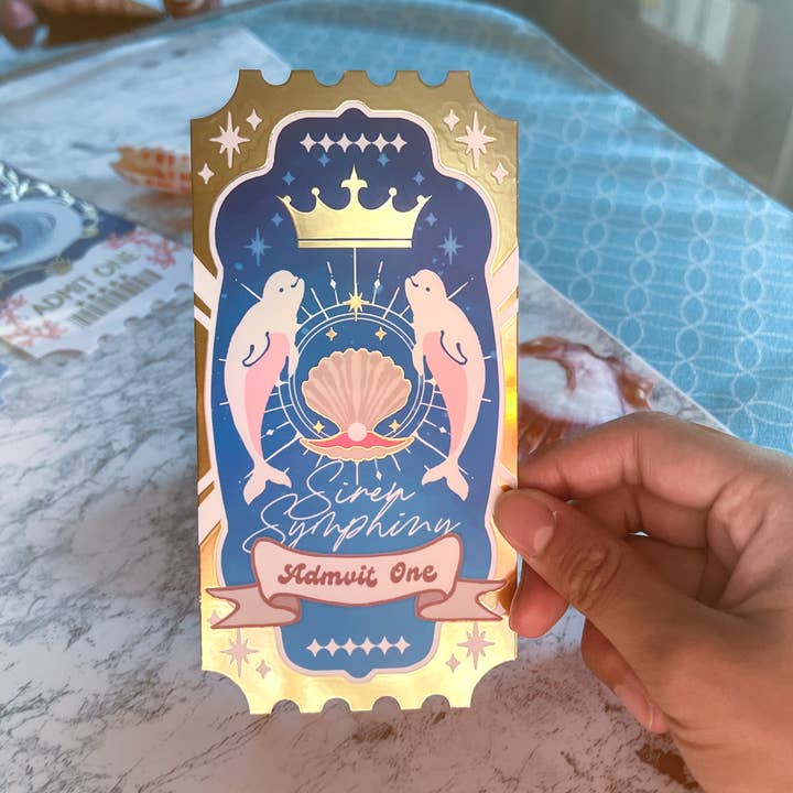 Pegushi - Wholesale Postcard - Salt Water Ticket Postcard