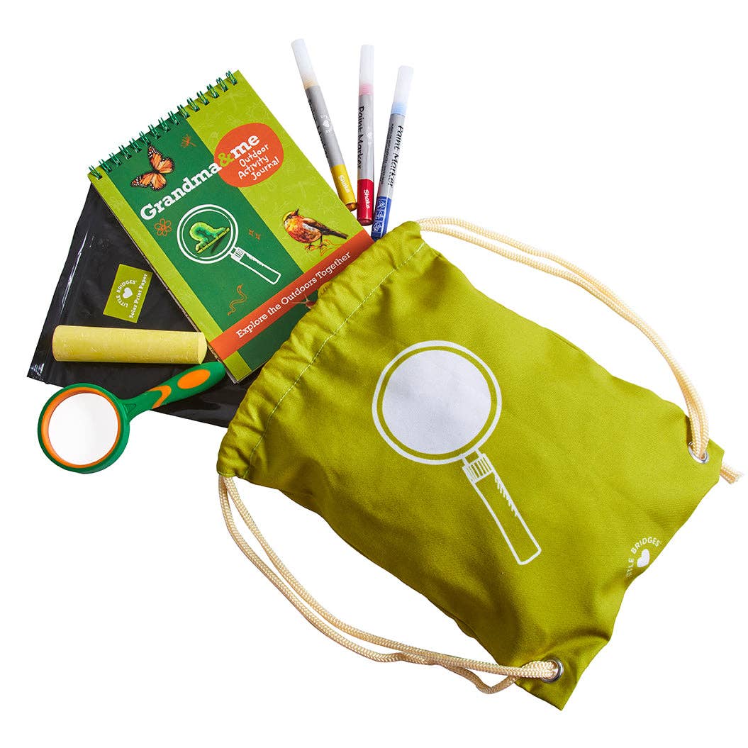 Insight Editions - #1 Pop Culture Publisher - Vente Kit de bricolage – enfant - Trousse d'activités Grandma and Me : Explore Outdoor1