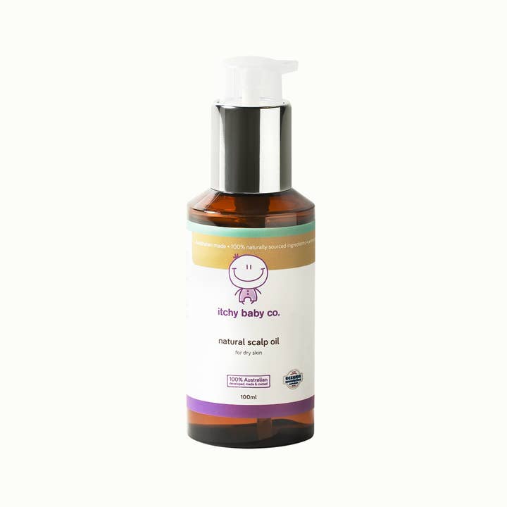 Natural Baby Dry Scalp Oil for wholesale by Itchy Baby Co