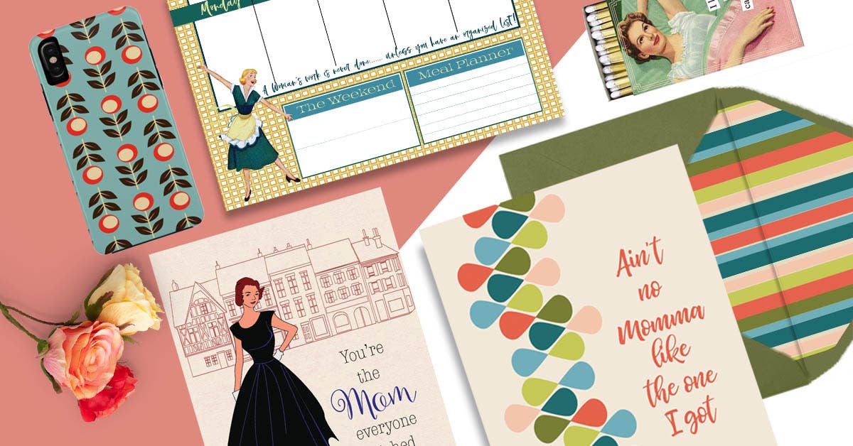 Mod Lounge Paper Company - Wholesale Mother's Day Card - Ain't No Momma Card2