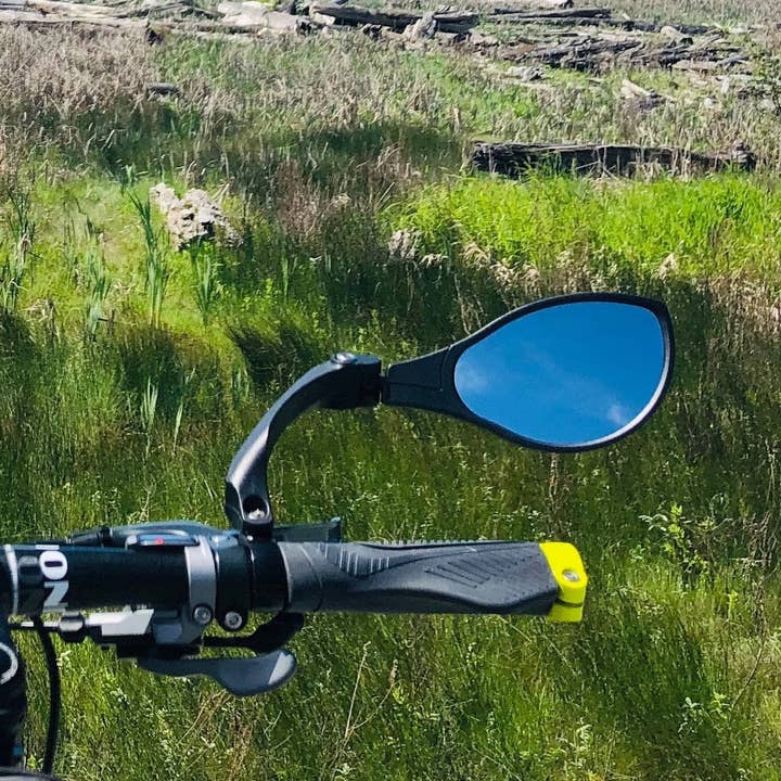 Bikase - Wholesale Biking Accessories - Handle Bar Mirror HD Glass (RH)