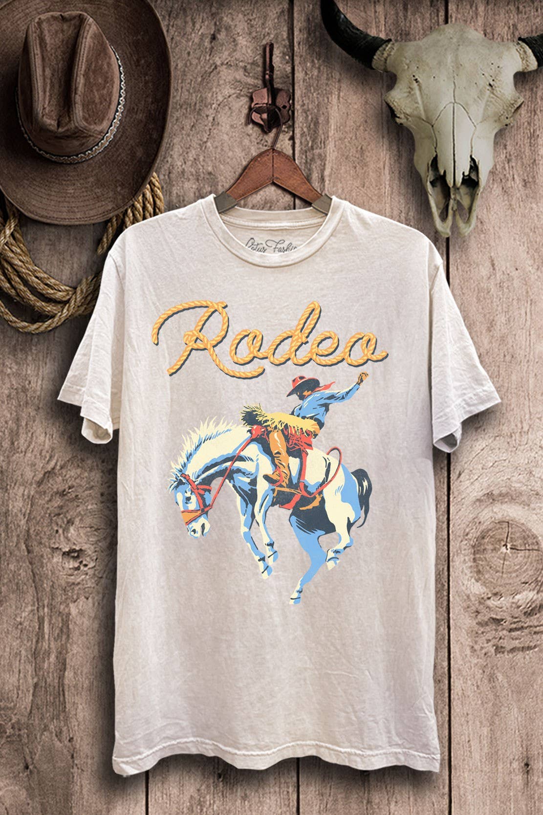 Lotus Fashion Collection - Wholesale Screen Printed T-Shirt - Women's - Rodeo Graphic Top3