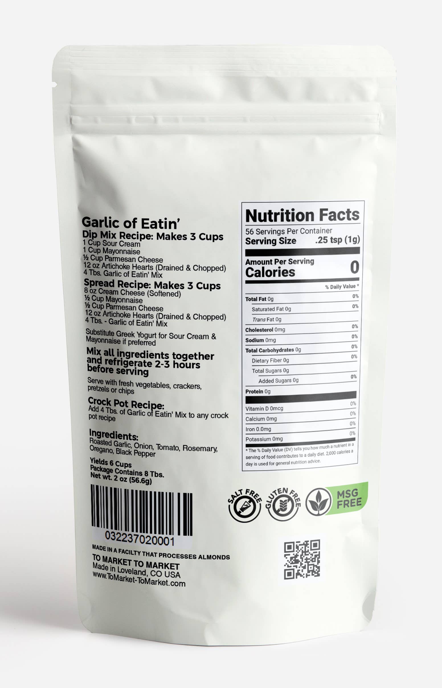 To Market- To Market - Dips & Spreads - Wholesale Dip - Garlic of Eatin' - Dipmix2