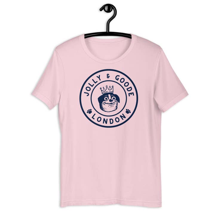Jolly & Goode London T-shirt Chien Couronné Jolly pour la vente par Jolly & Goode