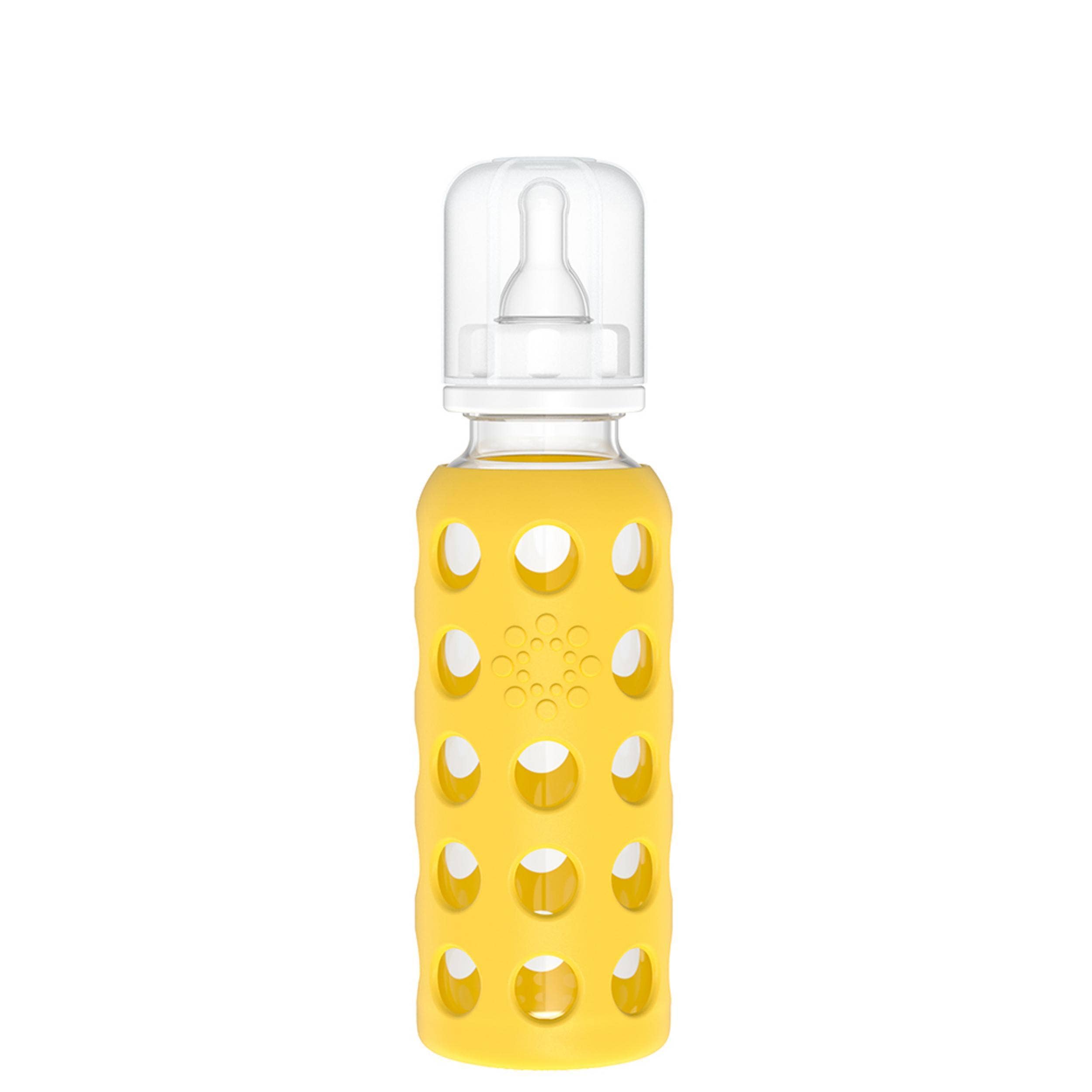 Lifefactory - Wholesale Baby Bottle - 9oz Glass Baby Bottle - Stage 2 Nipple, Stopper, and Cap4