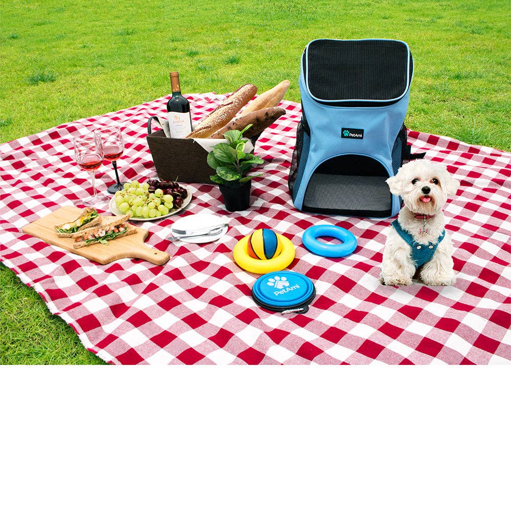 PetAmi - Vente Caisse de transport – chat et chien - Sac à dos pour animal avec entrée unique classique51