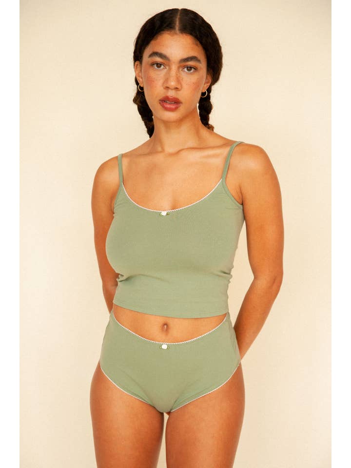 Salie HEMDJE MET RONDE HALS IN SALIE voor groothandel op Faire2