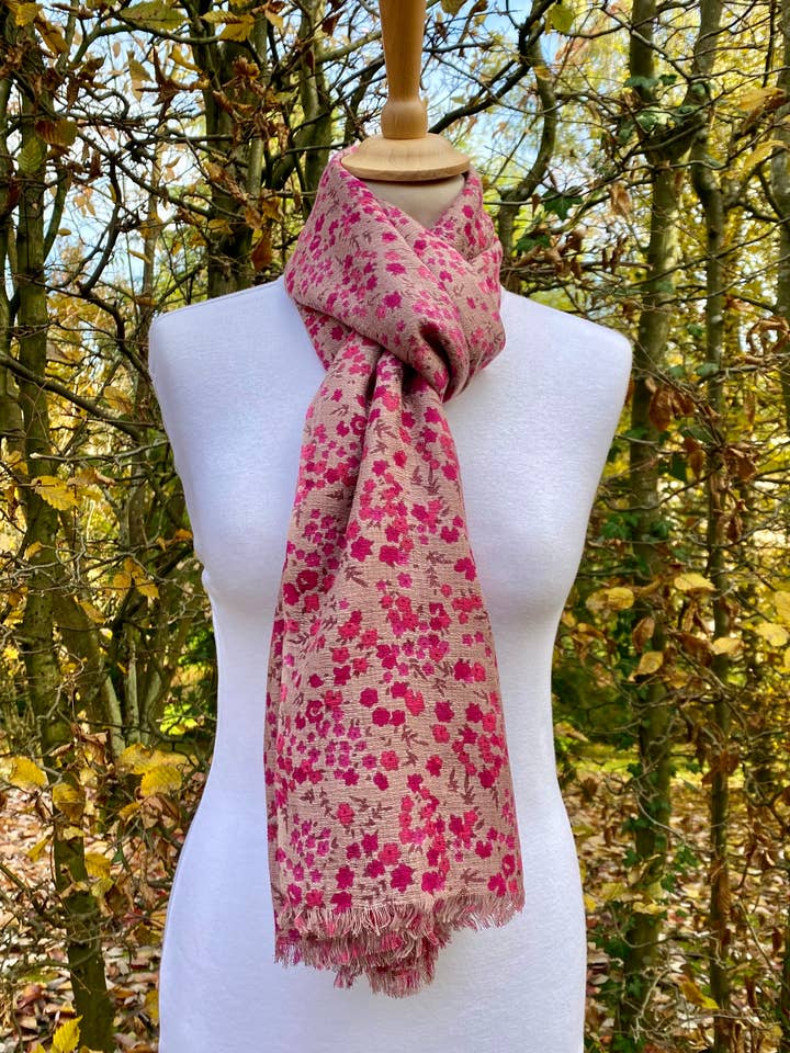 ASKIM SCARF - 50% COTTON / 50% VISCOSE for wholesale by DIWALI PARIS