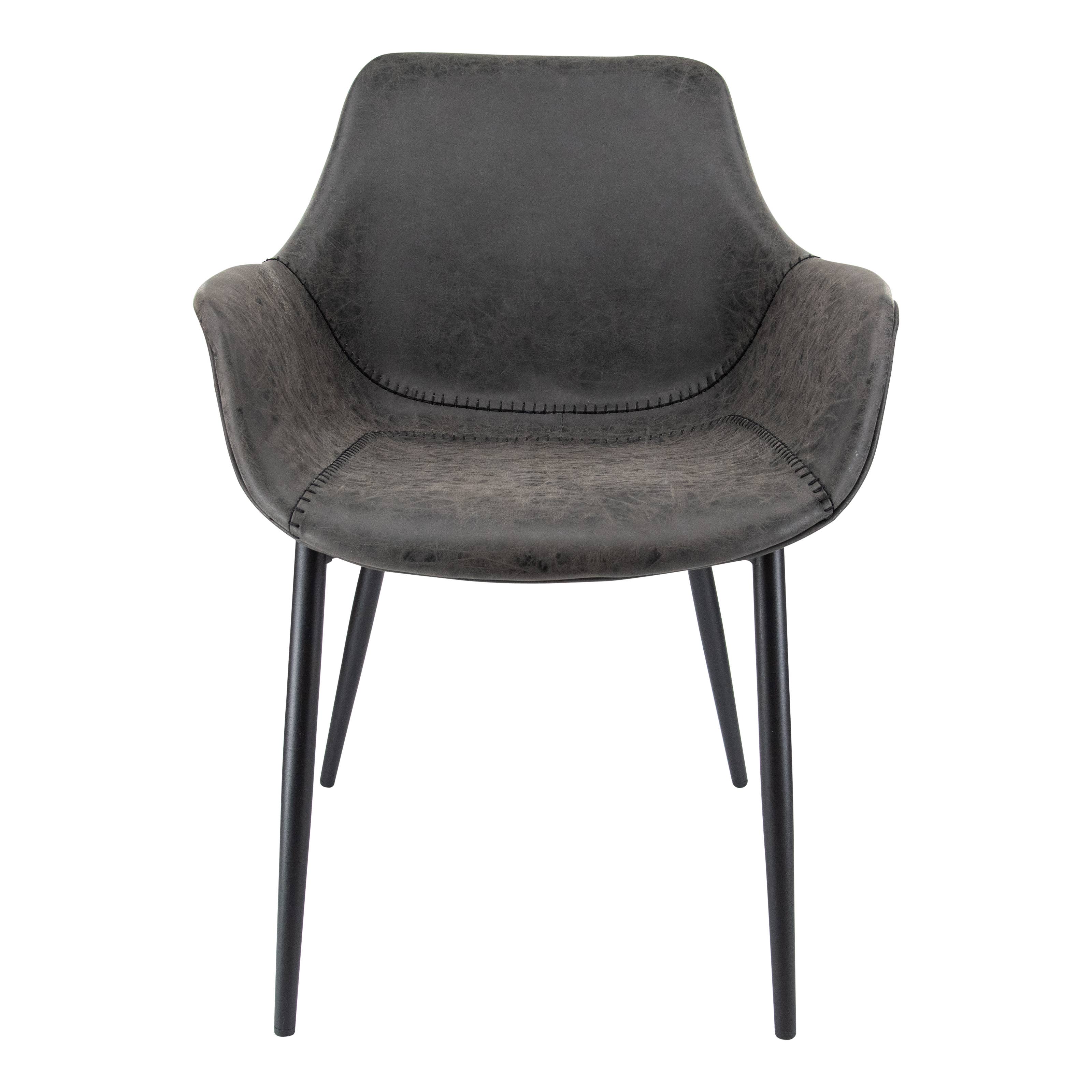 LeisureMod - Wholesale Chair - Markley Modern Ergonomic Leather Upholstered Dining Chair18