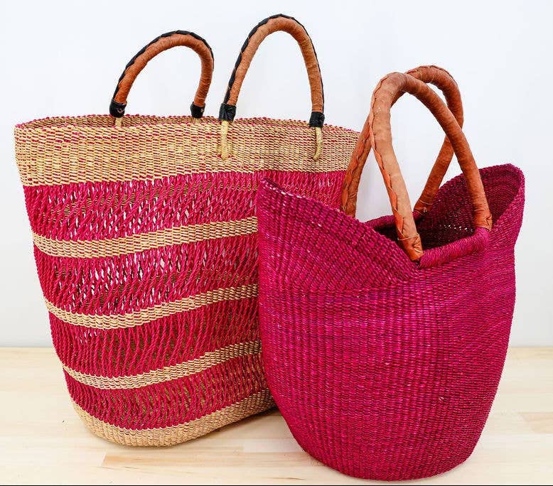 Gitzell FairTrade – Großhandel Lebensmittel-/Einkaufstasche – Spitzenkorb Tragetasche, Groß5