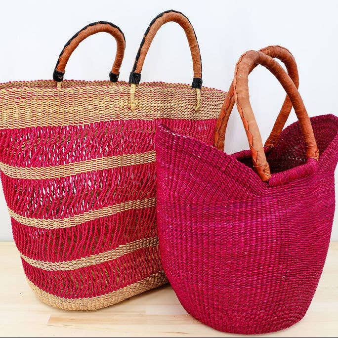 Gitzell FairTrade – Großhandel Lebensmittel-/Einkaufstasche – Spitzenkorb Tragetasche, Groß5