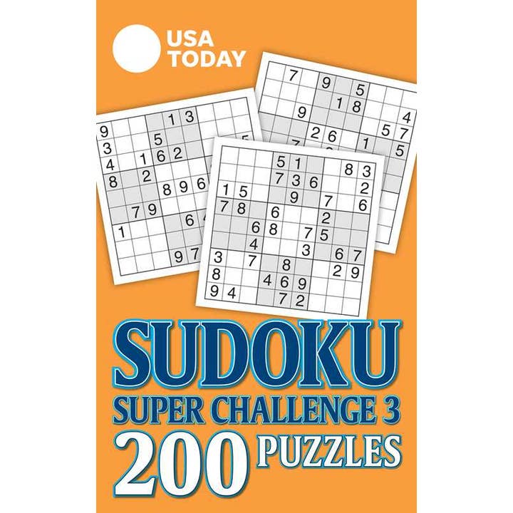 USA TODAY Sudoku Super Challenge 3 by USA TODAY for wholesale by Simon & Schuster