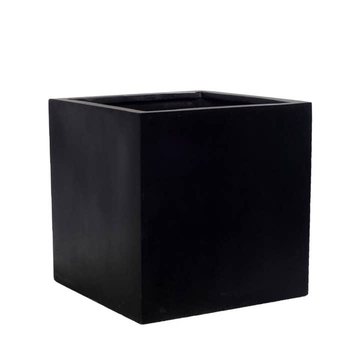 Bloc S - Gris - L 11,81 po x l 11,81 po x H 11,81 po pour la vente par Pottery Pots