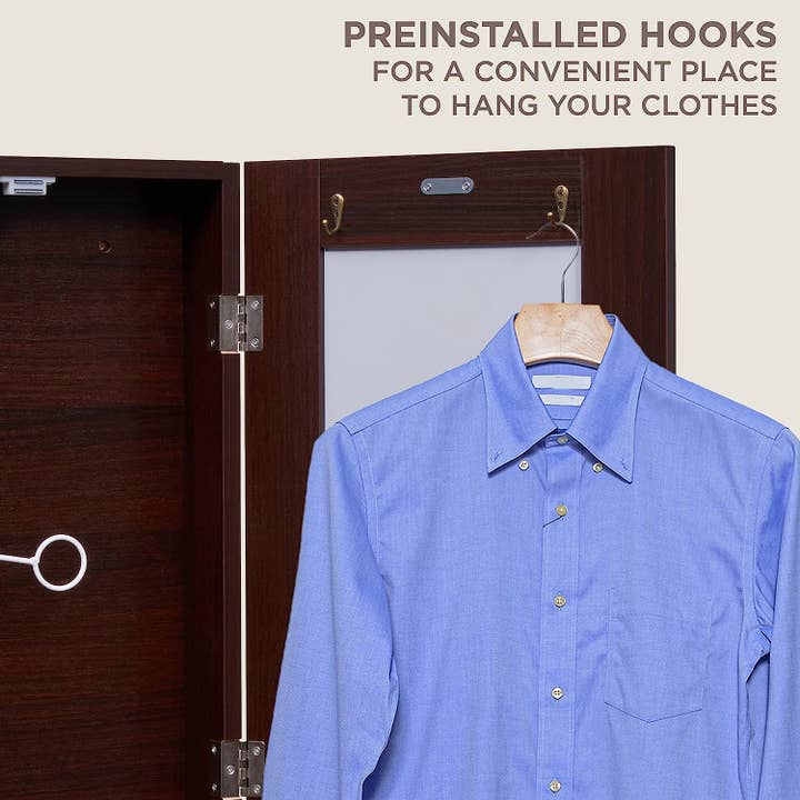 Ivation - Vente Planche à repasser - Planche à repasser, support mural pour planche à repasser avec miroir8