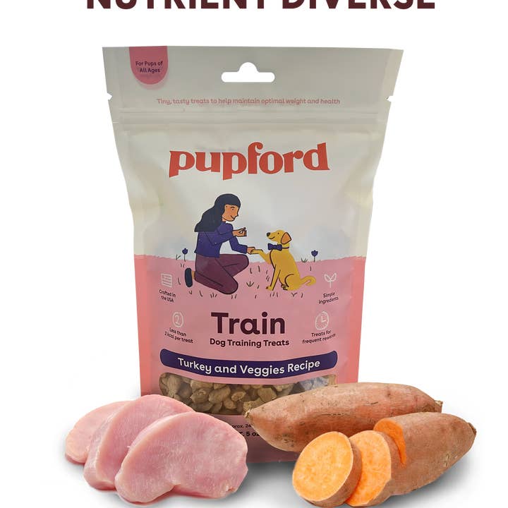 Turkey and Veggie - Freeze Dried 3 oz for wholesale by Pupford