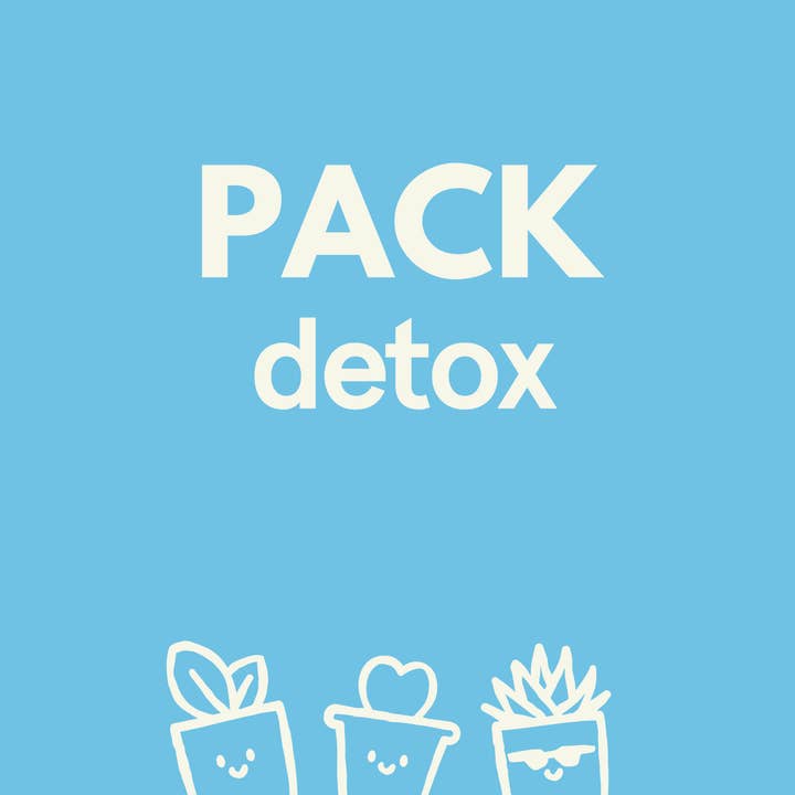PAKKE DETOX for engroshandel hos Miniplanta
