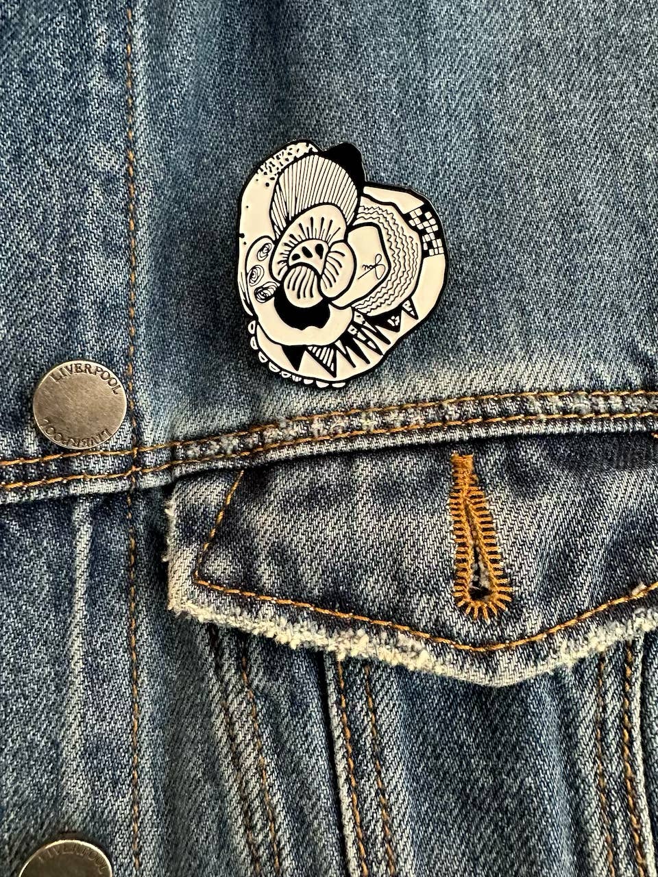 Crisp Olive™ - Wholesale Brooch - Designer Rose Brooch/Pin- The Perfect Gift, Stocking Stuffer