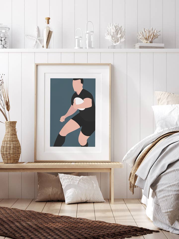 Joueur de rugby pour la vente par Rocket Jack