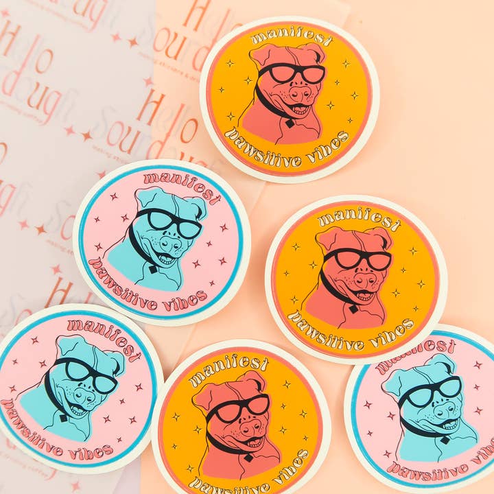 Hello Sourdough - Wholesale Sticker - Pitbull Charity Donation Sticker1