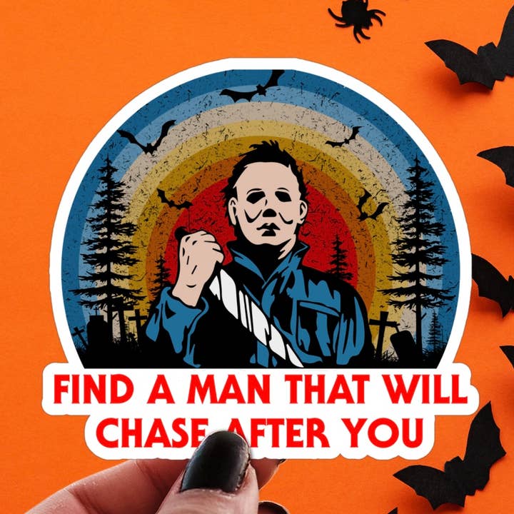 Halloween Sticker - Michael Myers - Slasher Horror Movies for wholesale by Pretty Toxic Stickers