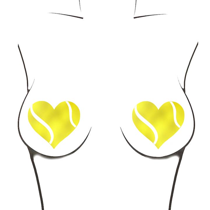 Niptees - Wholesale Nipple Pasties - Women's - Tennis Nipple Cover Pasties