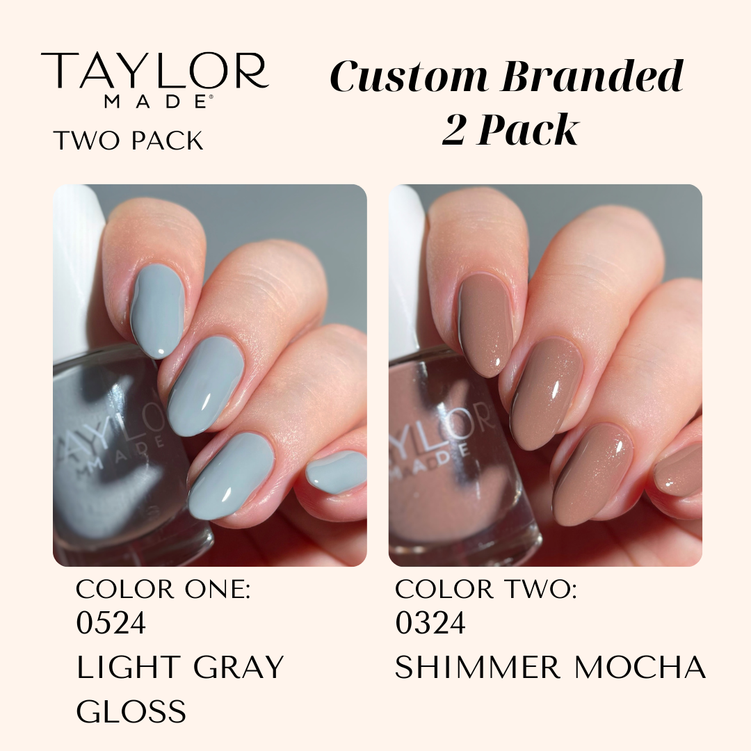 Taylor Made Polish – wholesale Nail polish – Custom Nail Polish: 2 Pack Long-wearing + Vegan + Non-toxic38