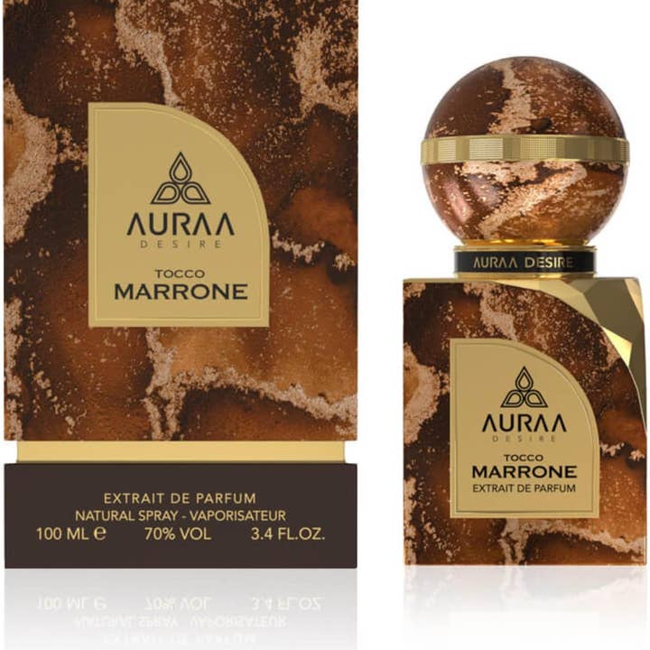 Auraa Desire Tocco Marrone Extrait De Parfum 100ml unisex for wholesale by French Arabian Perfumes