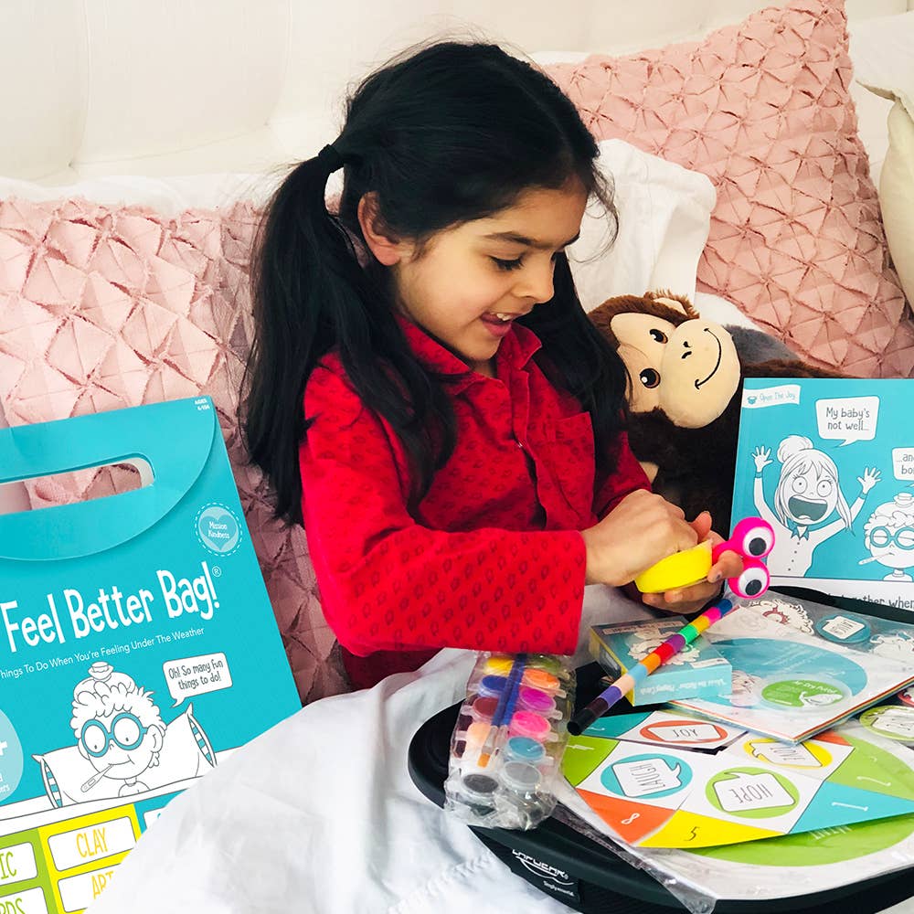 Open The Joy - Wholesale DIY Craft Kit - Kids - The Feel Better Bag: All-in-One Activity Kit9