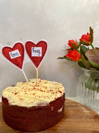 Mini Valentines Hearts for wholesale by Girl Friday Embroidery