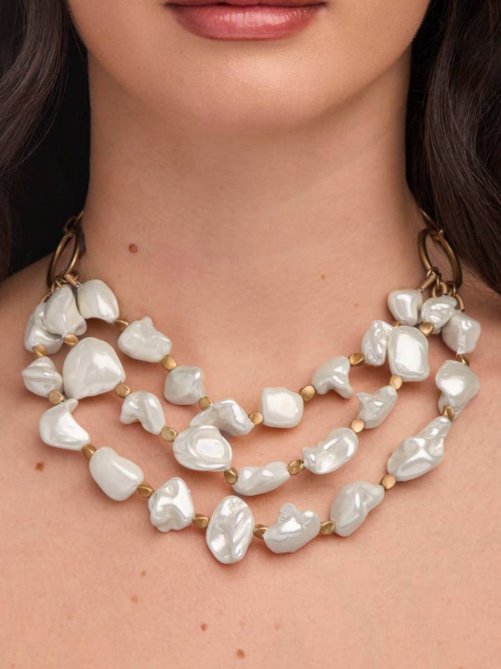 Charlotte perle halskæde for engroshandel hos SAACHI