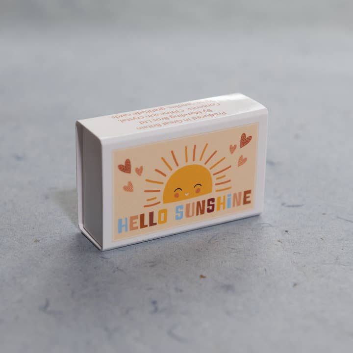 Marvling Bros Ltd - Wholesale Meditation supplies - Hello Sunshine Mindfulness Gift In A Matchbox3