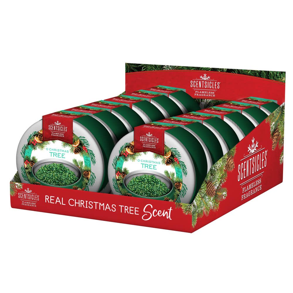Scentsicles - Wholesale Retailer Display - Home & Living - Scentsicles, Flameless Fragrance O Christmas Tree Scent0