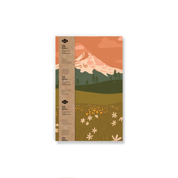 Denik - Wholesale Notebook - Rosy Mountain Classic Layflat Notebook1