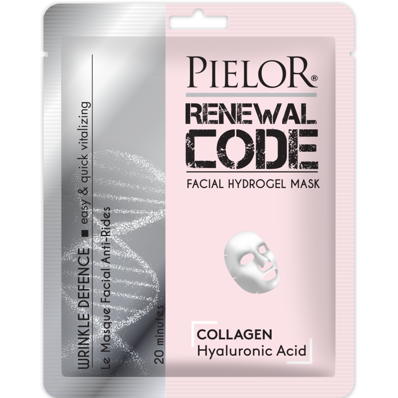 Beauty Pro - Vente Masque pour le visage - Masque facial en tissu Pielor Renewal Code Défense Anti-Rides 25 ml0