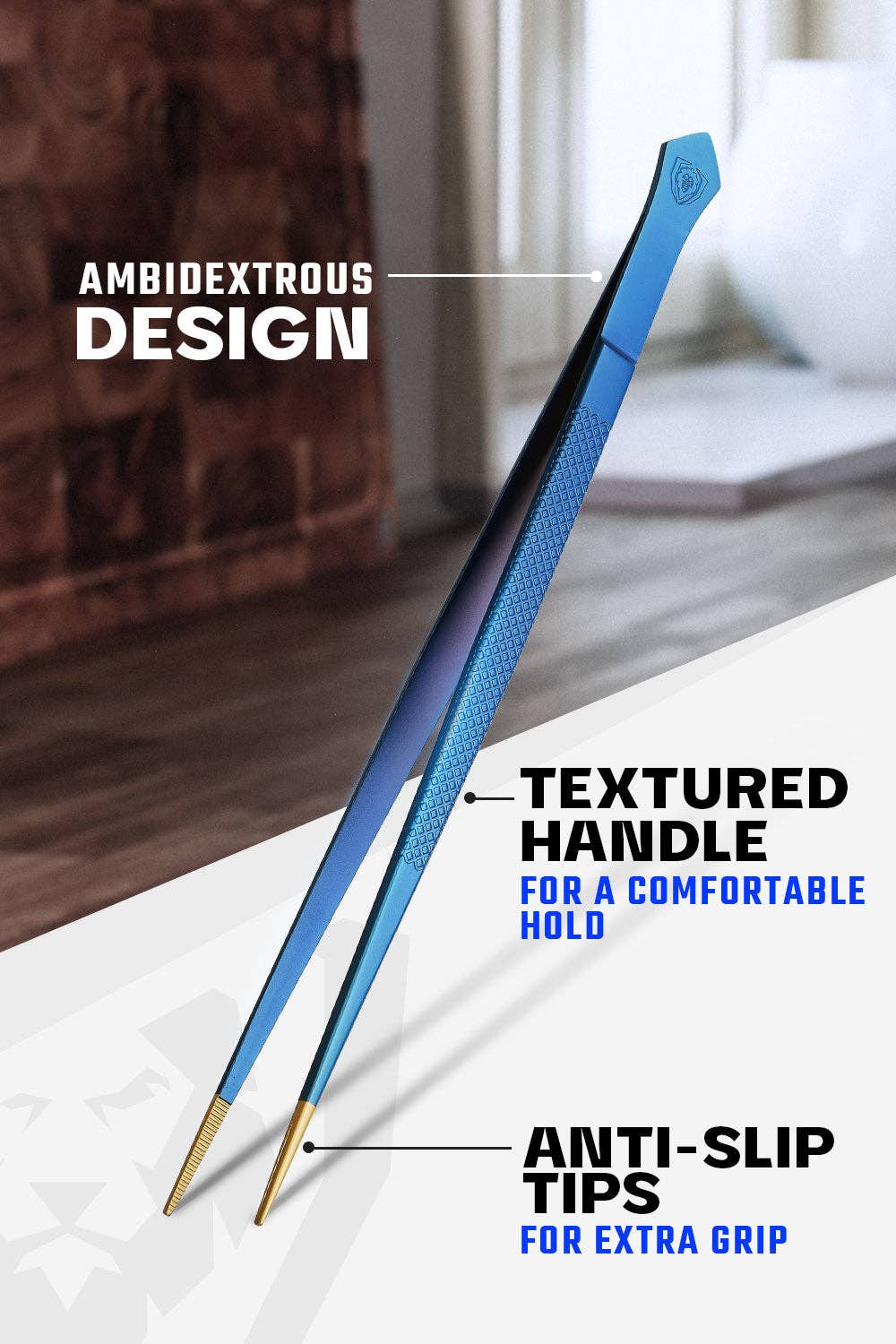 Dalstrong - Wholesale Kitchen Tool/Gadget - Plating Tweezers 10" | Dual Color | Professional Use | Dalstrong ©2