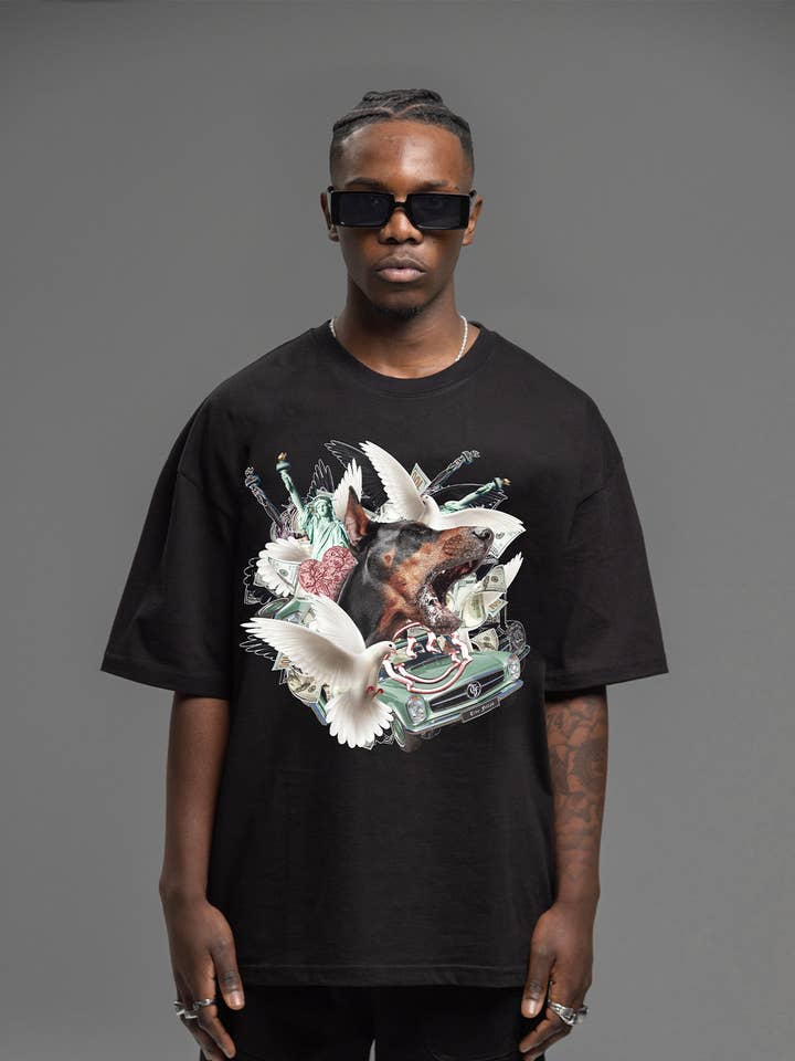 T-SHIRT 'LIBERTY' per la vendita all'ingrosso da parte di True Fellas