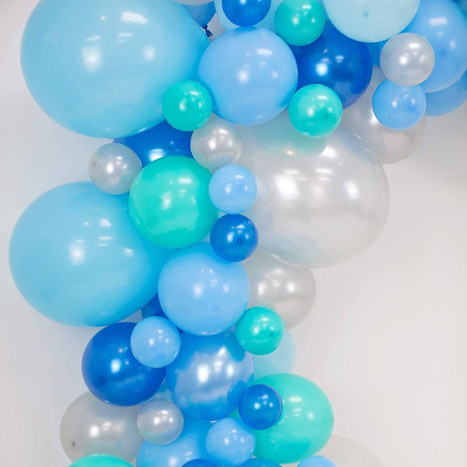 Ellie's Party Supply - Wholesale Balloon - Blue Baby Shark Party Balloon Arch Kit - Balloon Garland Kit2