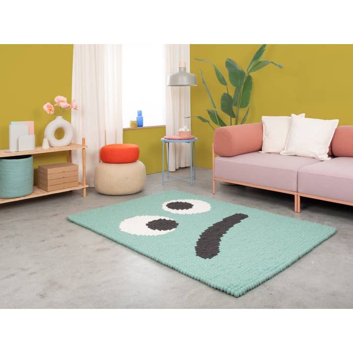 myfelt - Wholesale Area Rug - Kids & Baby - Heinz Felt Ball Rug Rectangular 100% Wool5