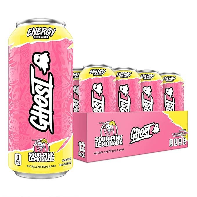 Swift Trade Group LLC - Wholesale Sports/Energy Drink - GHOST® ENERGY SOUR PINK LEMONADE