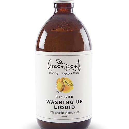Greenscents Ltd - Wholesale Dish soap - Greenscents Organic Washing Up Liquid