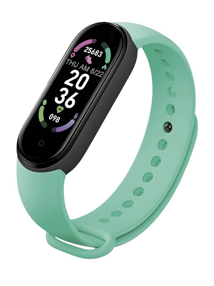 Bracelet intelligent M6 - Vert pour la vente par Lenawee Moda